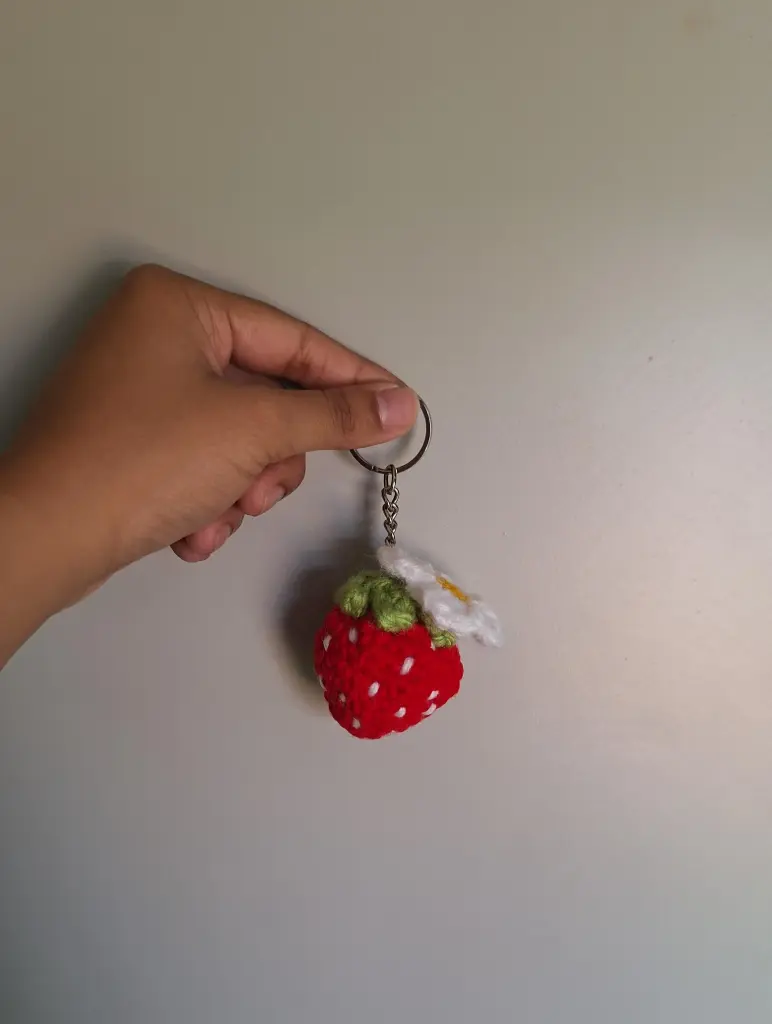 Strawberry Keychain