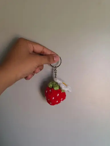 Strawberry Keychain