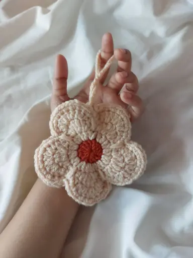 Flower Bag Charm
